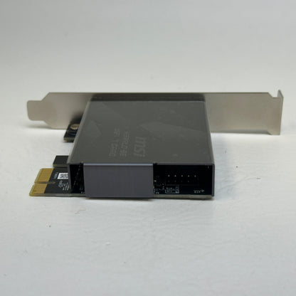 MSI Harald-Be WIFI 7 MAX Tri-Band Wi-Fi 7 & Bluetooth 5.4 PCIe Adapter NCM865