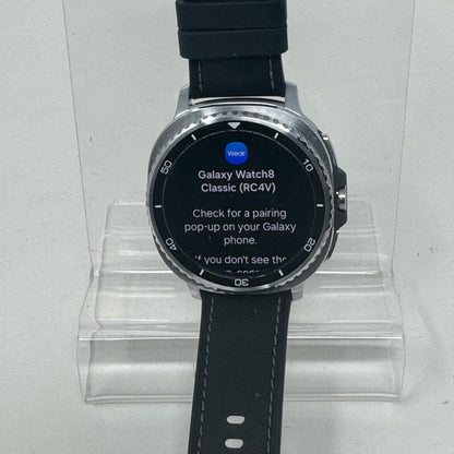 Unlocked Samsung Galaxy Watch8 Classic Stainless Steel Smartwatch SM-L505U