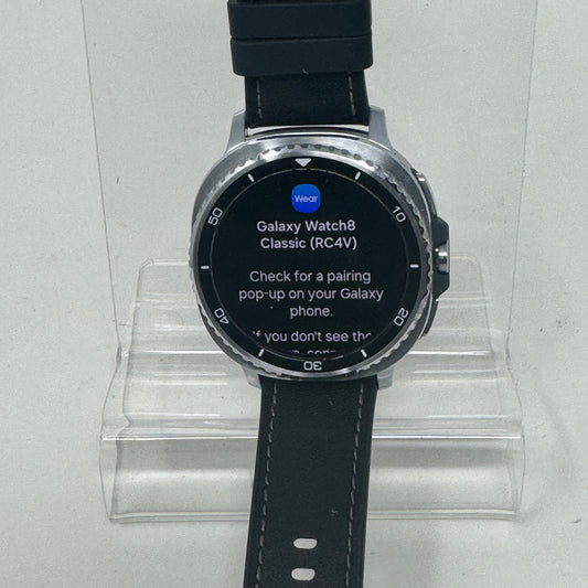 Unlocked Samsung Galaxy Watch8 Classic Stainless Steel Smartwatch SM-L505U
