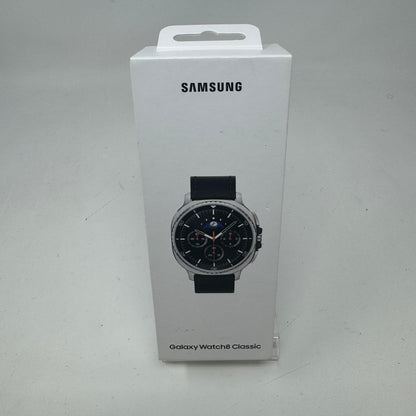 Unlocked Samsung Galaxy Watch8 Classic Stainless Steel Smartwatch SM-L505U