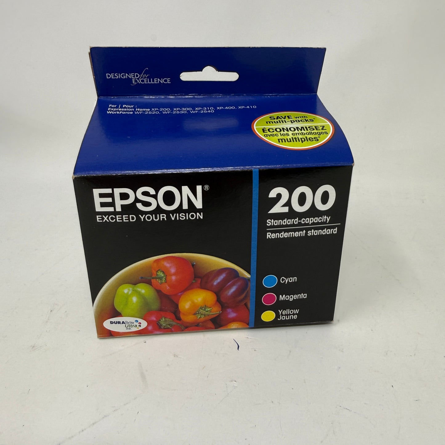 New Epson 200  C13T200520 Multicolor Ink Cartridge
