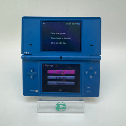 Nintendo DSi Handheld Game Console Only TWL-001 Aqua Blue