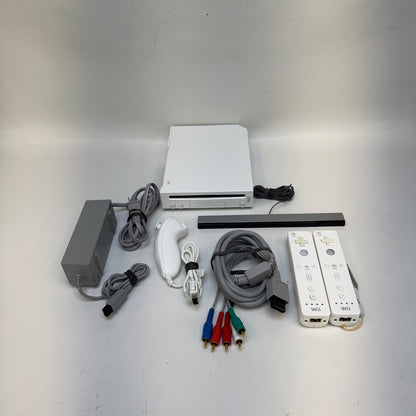 Nintendo Wii Console Gaming System RVL-001 White