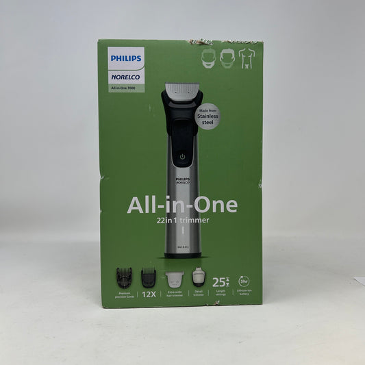 New Philips MG7965/49 Norelco All-In-One 7000 Series 22 In 1 Trimmer For Men