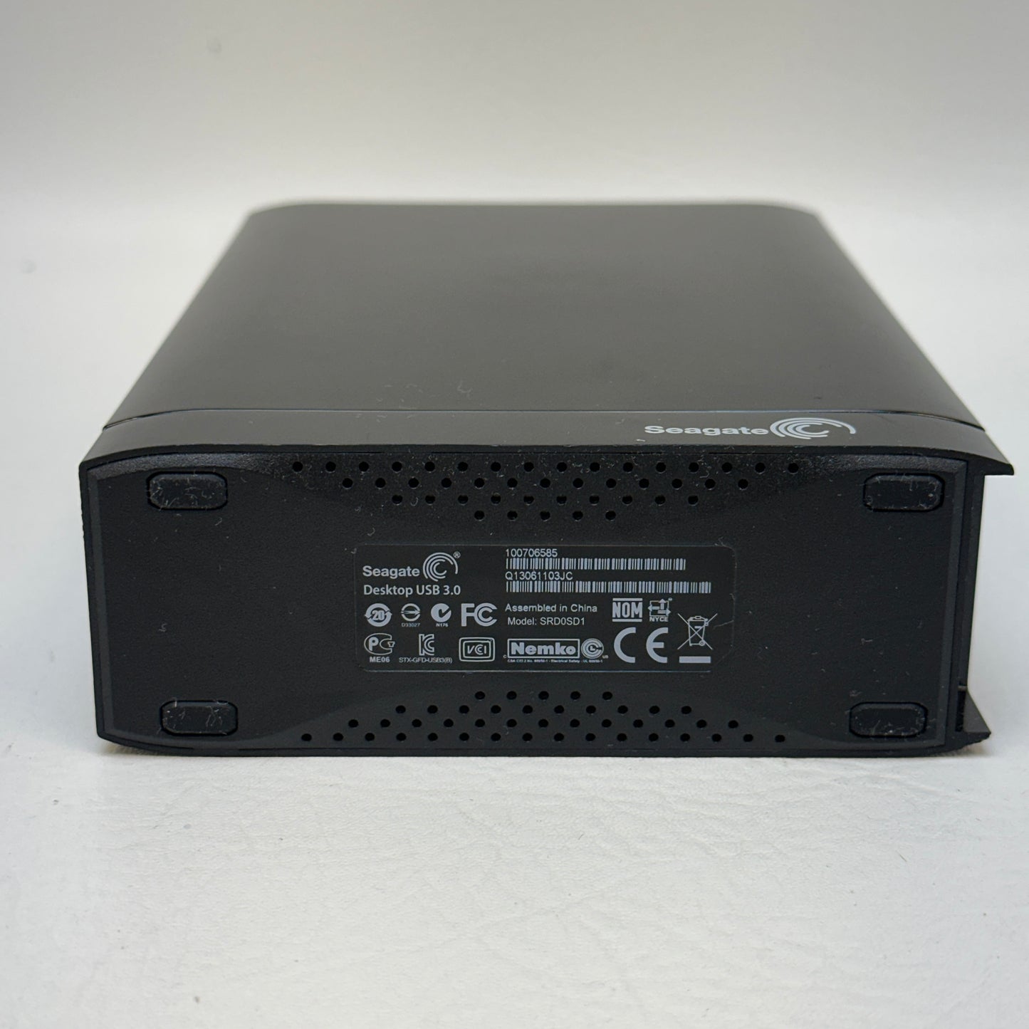 Seagate 3.5" Backup Plus Desktop Drive 3TB USB 3.0 HDD SRD0SD1
