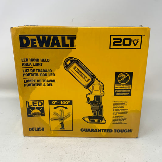  DeWalt DCL050 20V MAX LED Handheld Area Work Light