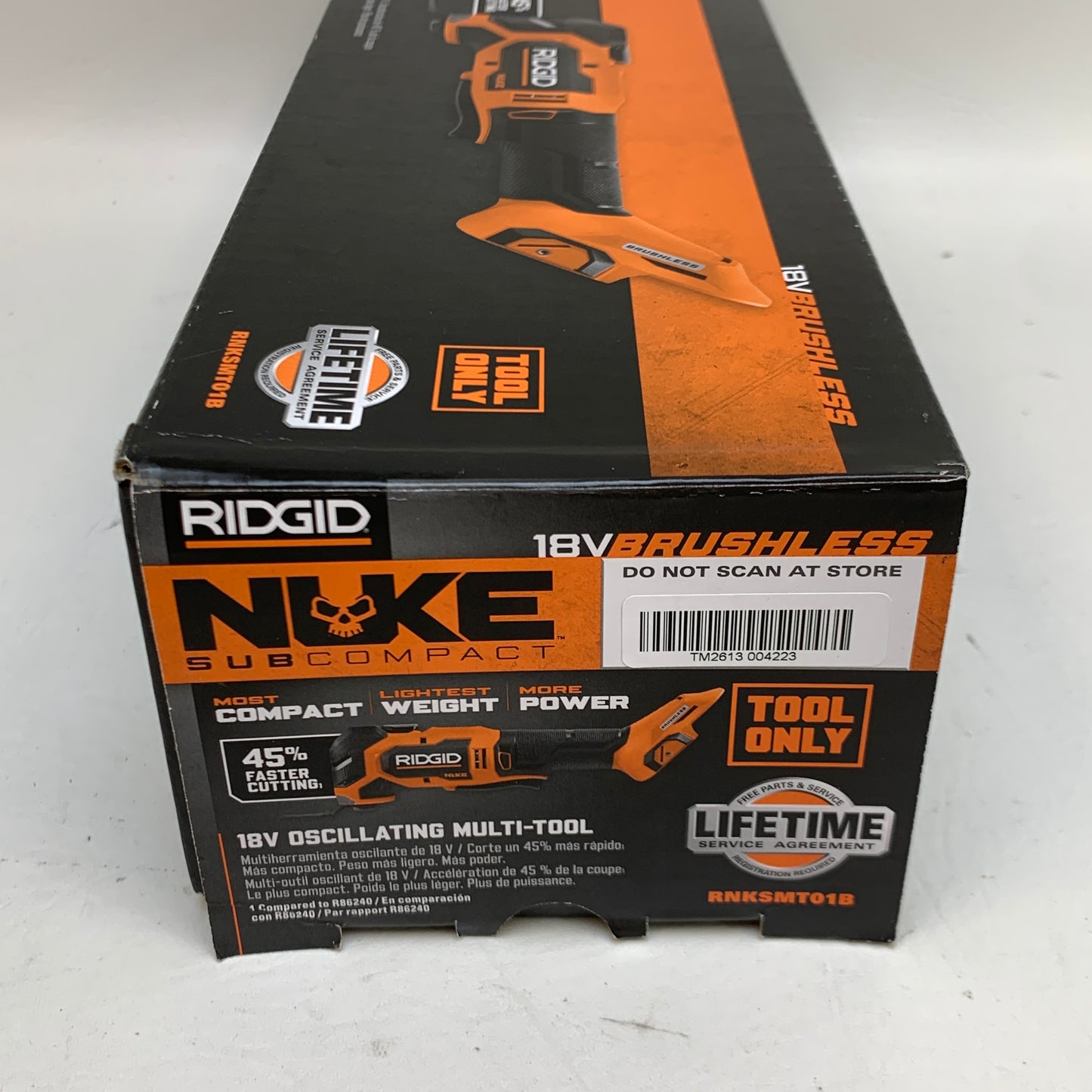 New Ridgid RNKSMT01B 18V Cordless Multi Tool