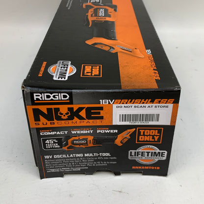 New Ridgid RNKSMT01B 18V Cordless Multi Tool
