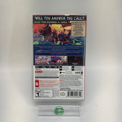 For The King Nintendo Switch 2019 RPG Strategy Game Cartridge Tested