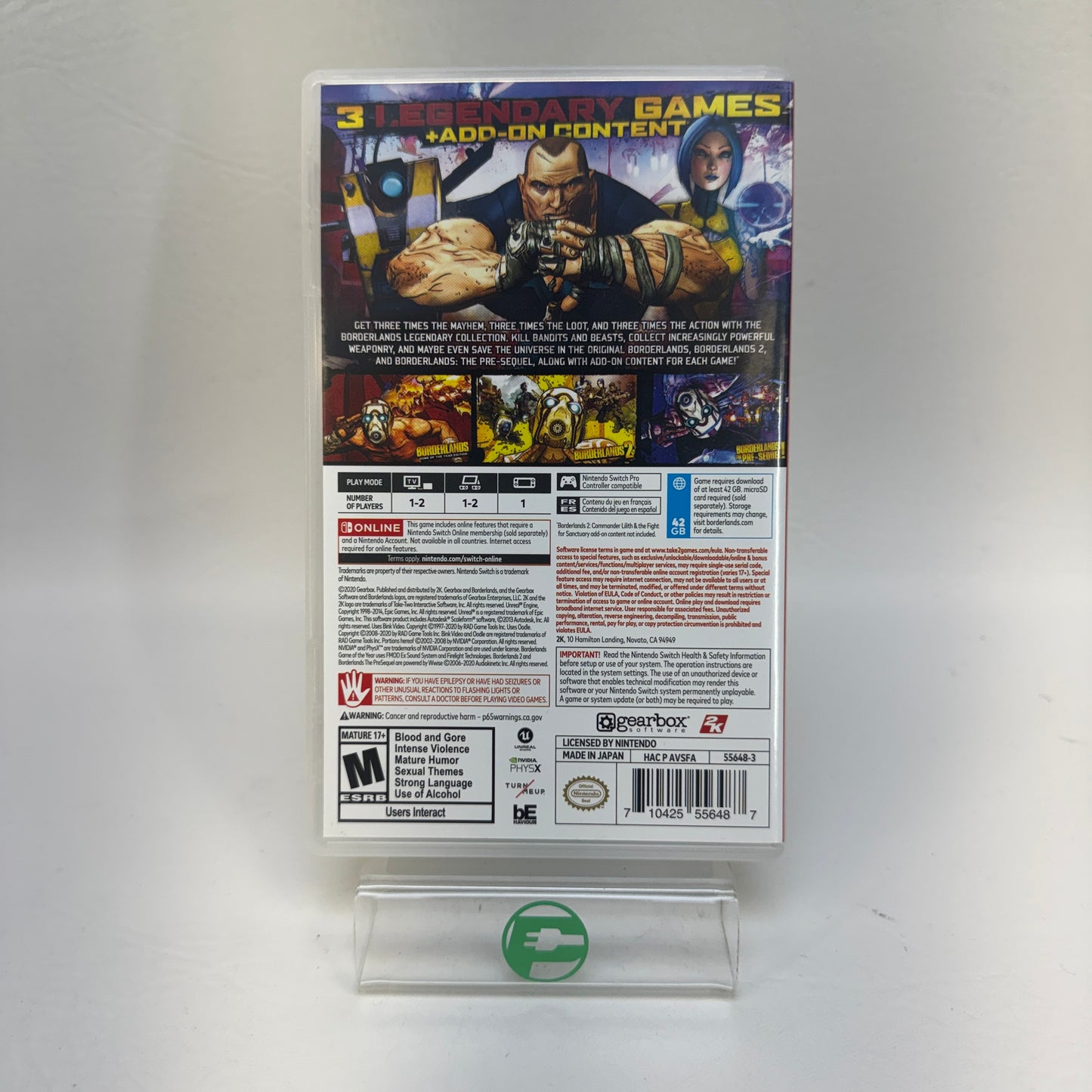 Borderlands Legendary Collection (Nintendo Switch, 2020)