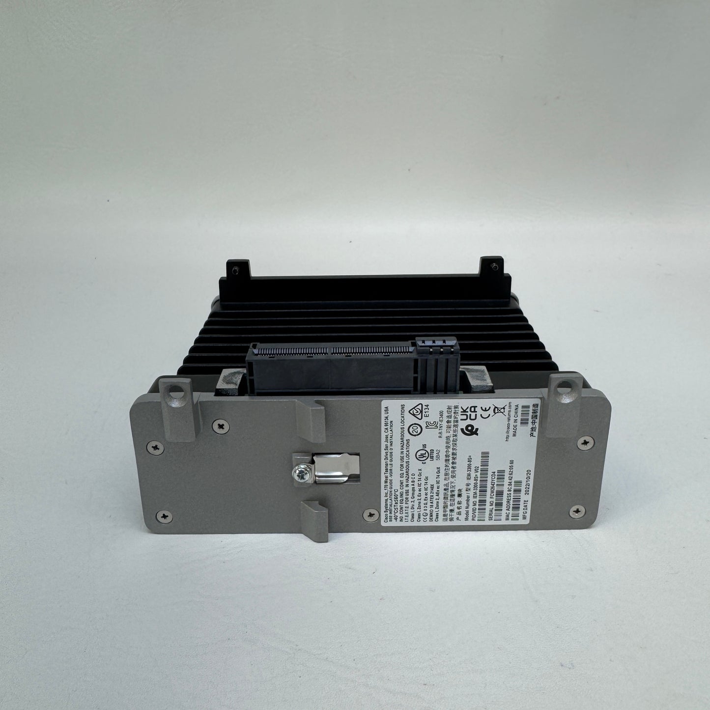 Cisco Catalyst IE3300 Rugged Series 8-Port Expansion Module IEM-3300-8S=