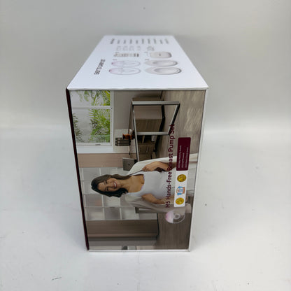 New Momcozy M5 Hands-Free Breast Pump Wearable Double Electric Pink 24mm