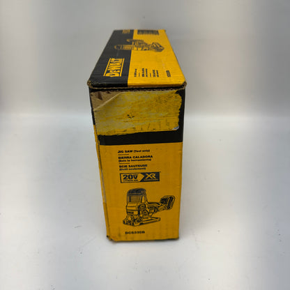 New DeWalt DCS335B 20V MAX XR Brushless Barrel Grip Jig Saw