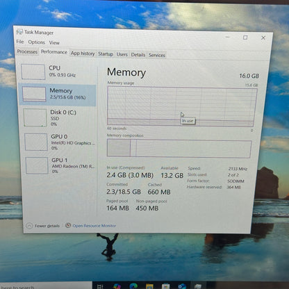 Dell Latitude E5570 15.6" i7-6820HQ 2.7GHz 16GB RAM 256GB SSD AMD Radeon R9 