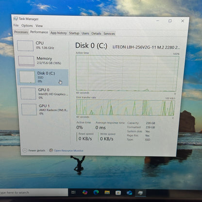 Dell Latitude E5570 15.6" i7-6820HQ 2.7GHz 16GB RAM 256GB SSD AMD Radeon R9 