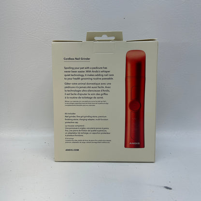 New Andis 66825 CNG-1 Cordless Pet Nail Grinder 2-Speed Rotary Grooming Tool