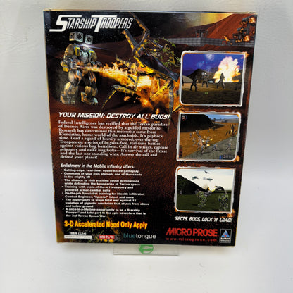 New Starship Troopers PC Game Micro ProseOpens