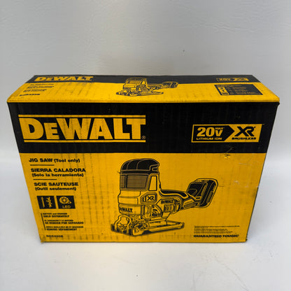 New DeWALT DCS335B 20V MAX XR Brushless Cordless Barrel Grip Jig Saw