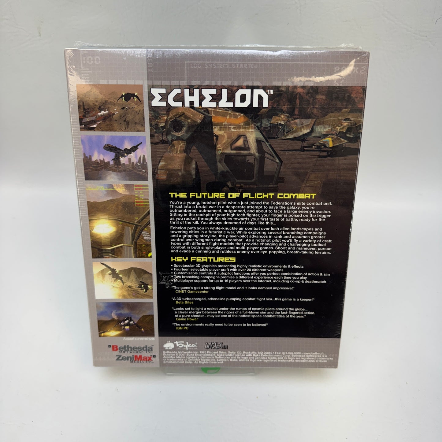 NEW & Sealed - Echelon Future of Flight Combat (PC-CD) US