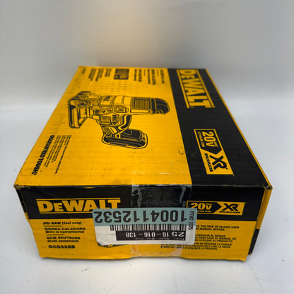 New DeWALT DCS335B 20V MAX XR Brushless Cordless Barrel Grip Jig Saw
