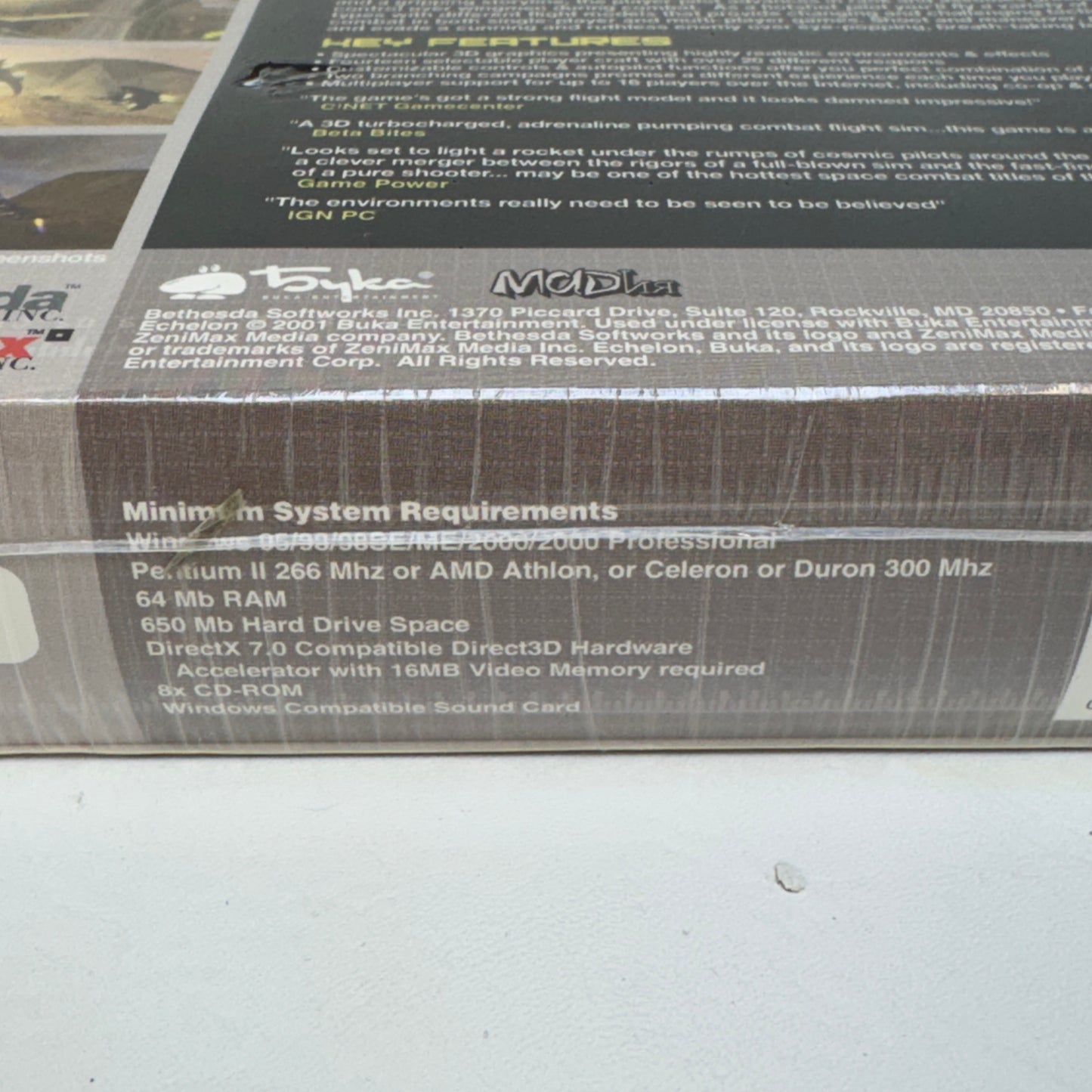 NEW & Sealed - Echelon Future of Flight Combat (PC-CD) US