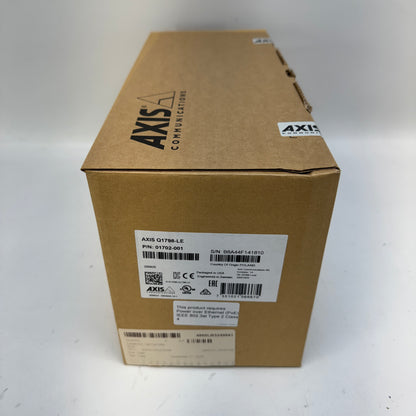 New Axis Q1798-LE 4K 10MP Outdoor Network Bullet Camera 01702-001