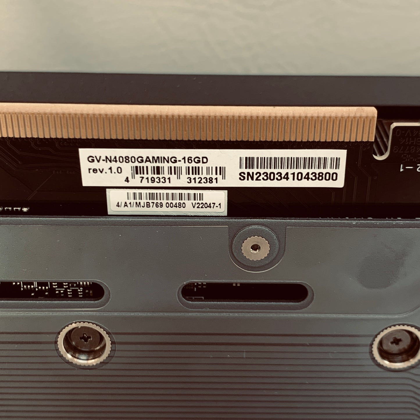 Gigabyte GeForce RTX 4080 Gaming OC 16GB GDDR6X Graphics Card GV-N4080GAMING-16G