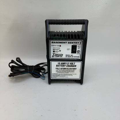 Zoeller Basement Sentry I Model 507 10 Amp-12V Battery Charger