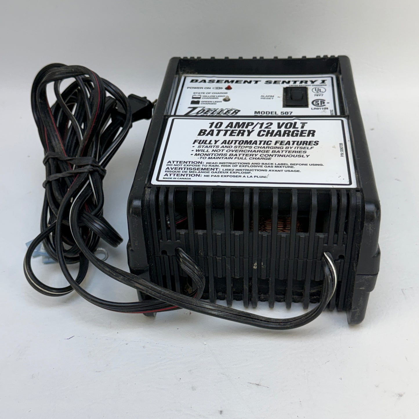 Zoeller Basement Sentry I Model 507 10 Amp-12V Battery Charger