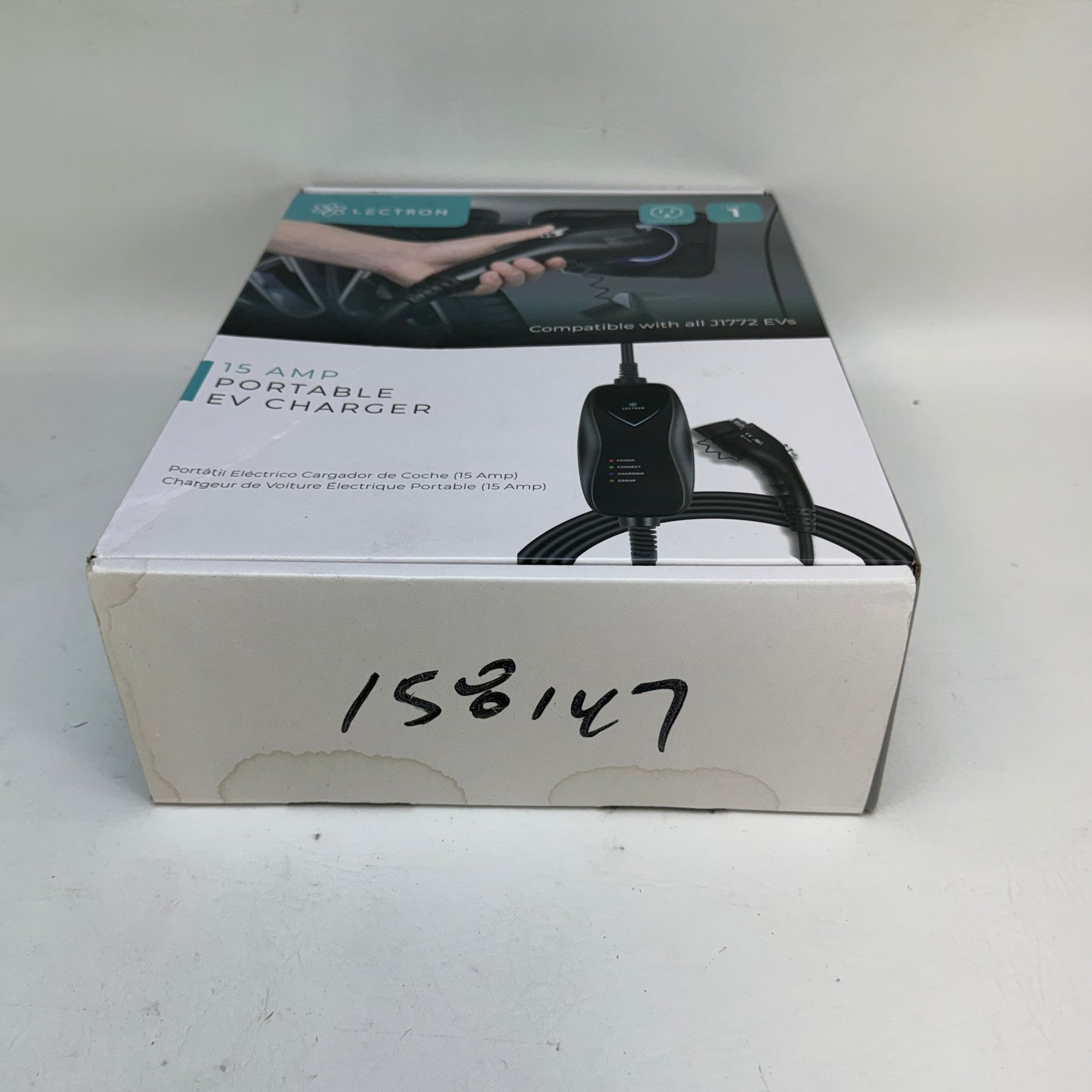 Lectron Portable Level 1 EV Charger 120V 15 Amp NEMA 5-15