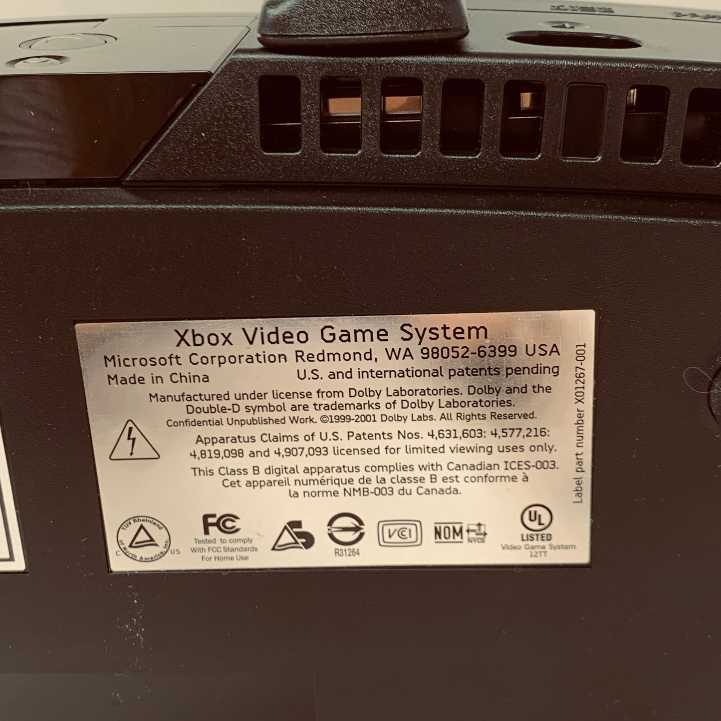 Microsoft Original Xbox 8GB Console Gaming System Black X08-48873