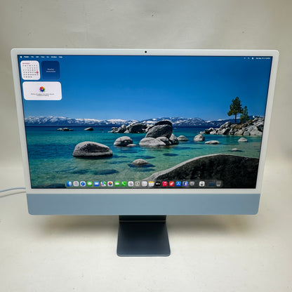 2023 Apple iMac 24" M3 10 Core 4.0GHz 8GB RAM 512GB SSD Blue A2873