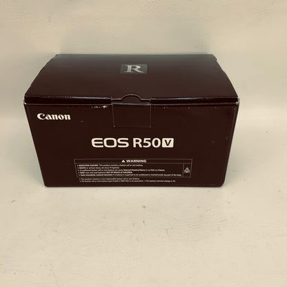 Canon EOS R50V 24.2MP Mirrorless Interchangeable Lens Camera Body