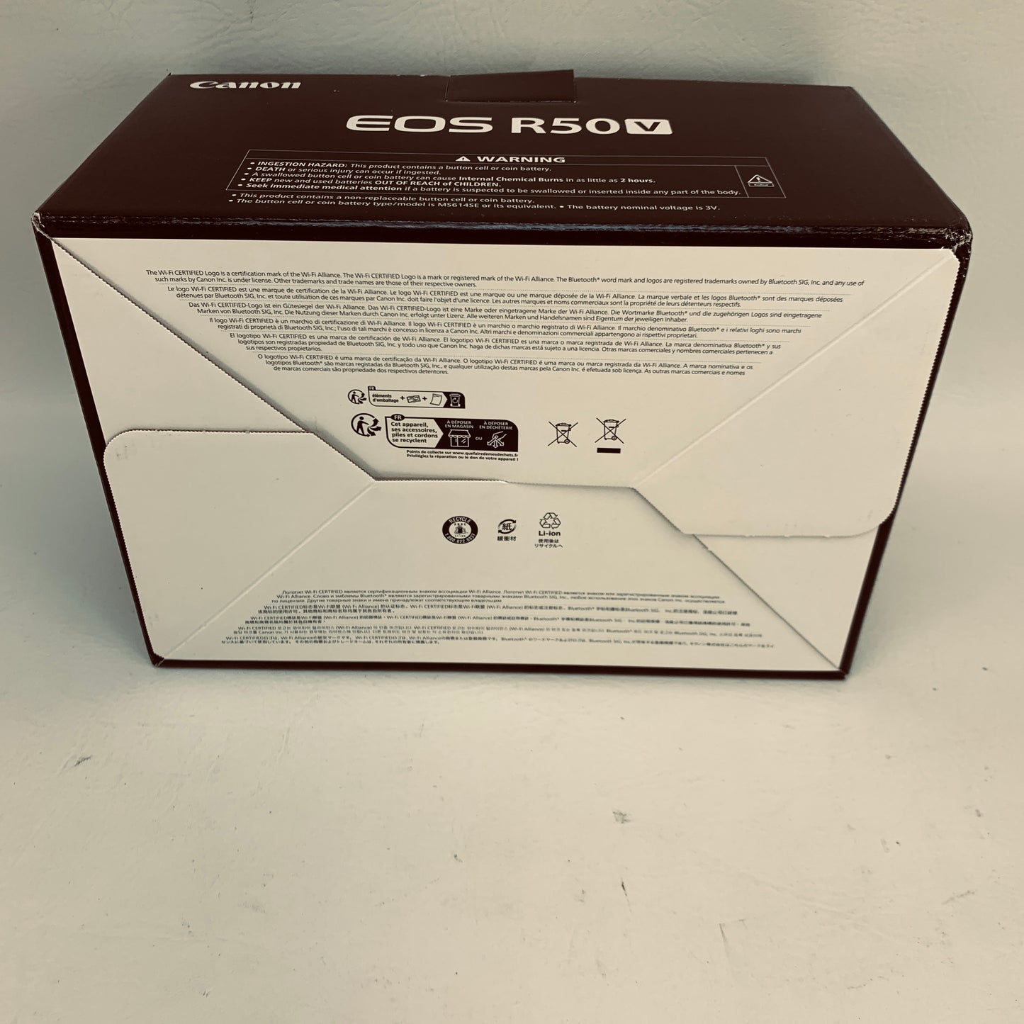 Canon EOS R50V 24.2MP Mirrorless Interchangeable Lens Camera Body