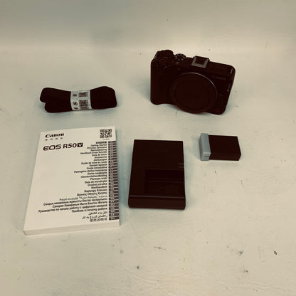 Canon EOS R50V 24.2MP Mirrorless Interchangeable Lens Camera Body