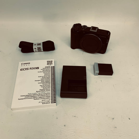 Canon EOS R50V 24.2MP Mirrorless Interchangeable Lens Camera Body