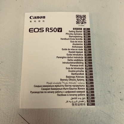 Canon EOS R50V 24.2MP Mirrorless Interchangeable Lens Camera Body