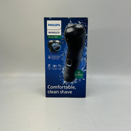 New Philips Norelco Shaver 2400 Wet & Dry Rotary Shaver X3001/90