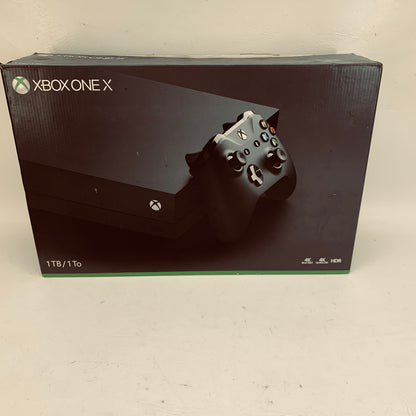 Microsoft Xbox One X 1TB Console Gaming System Black 1787