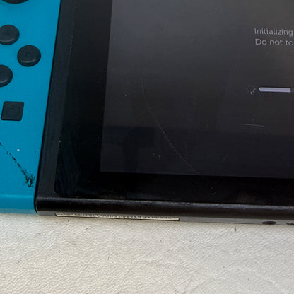 Nintendo Switch v2 Console Gaming System HAC-001(-01)  Red/Blue