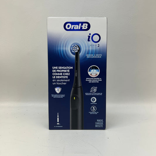 New Oral-B iO Series 2 Rechargeable Toothbrush Black