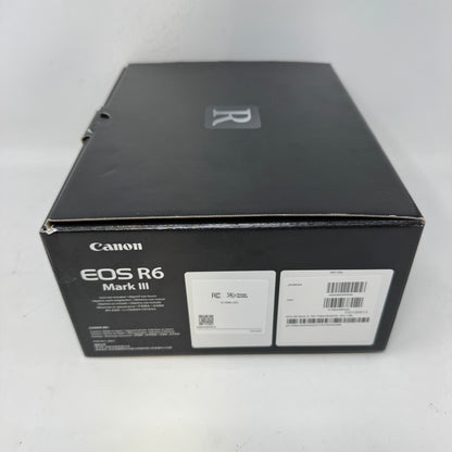 New Canon EOS R6 MARK III 32.5MP Mirrorless Interchangeable-lens Camera