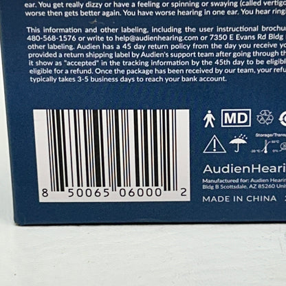 New Audien Hearing Atom One OTC Hearing Aids AT1RB004