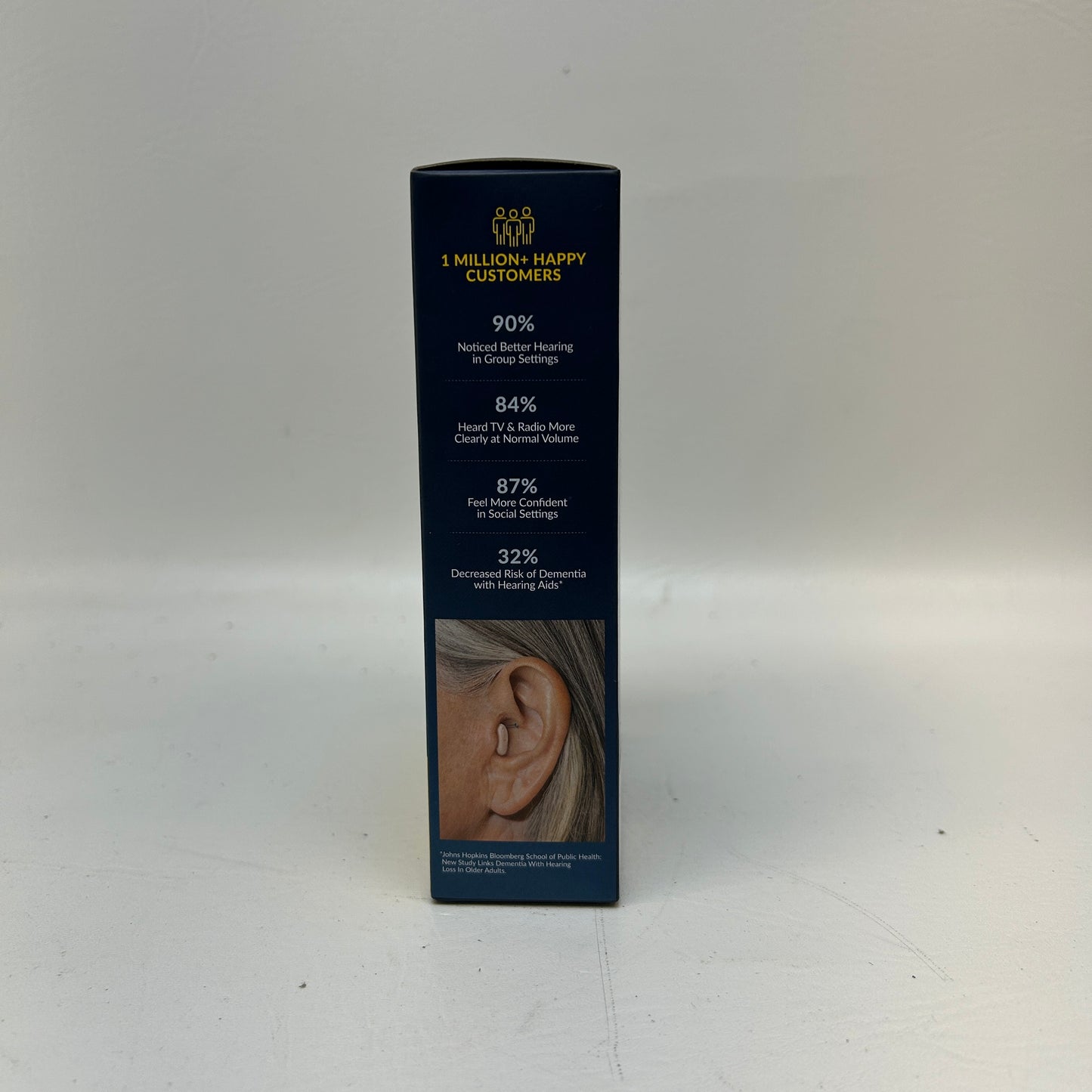 New Audien Hearing Atom X OTC Hearing Aids Touchscreen Case Bluetooth