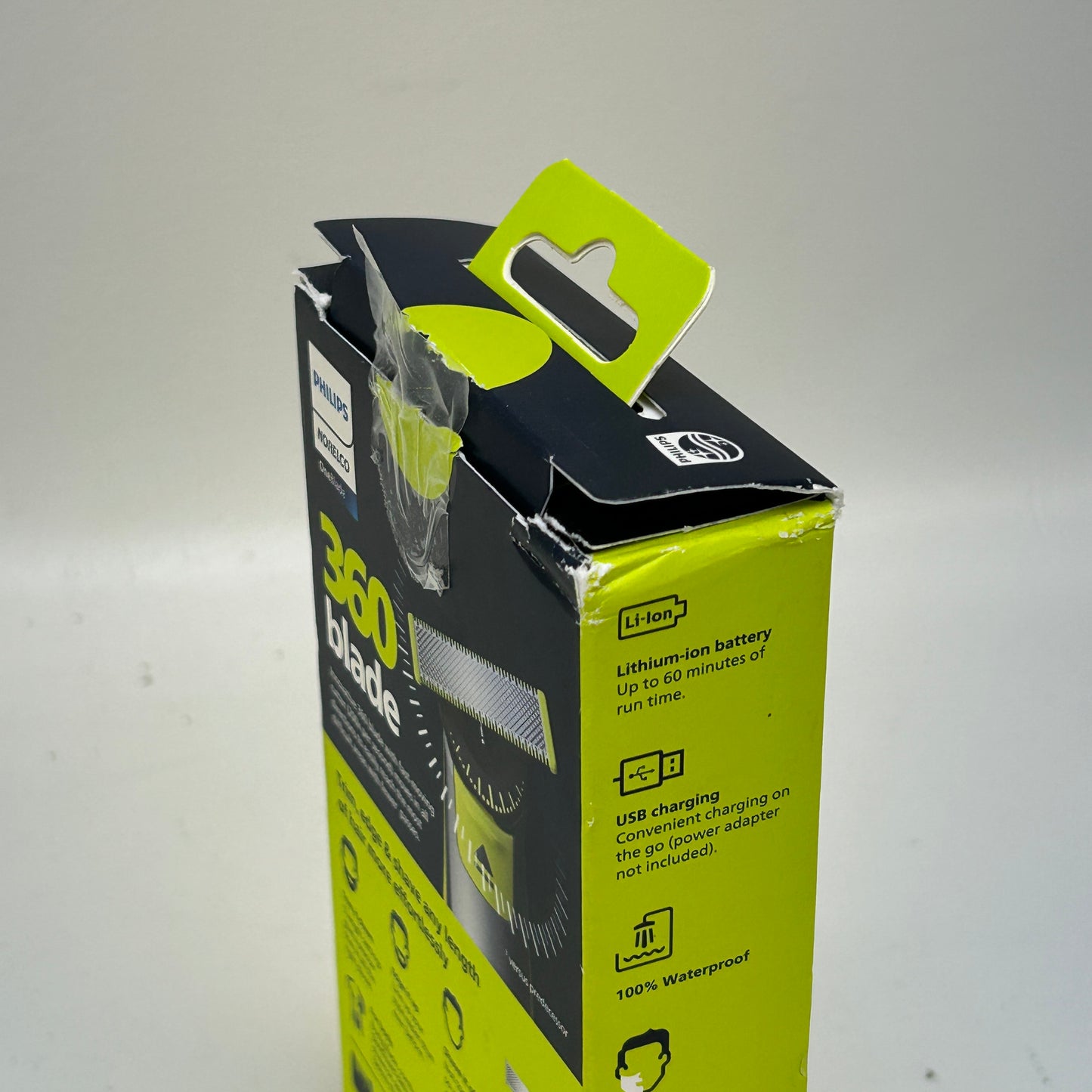 New Philips Norelco OneBlade 360 Face Body Electric Trimmer QP2834/70