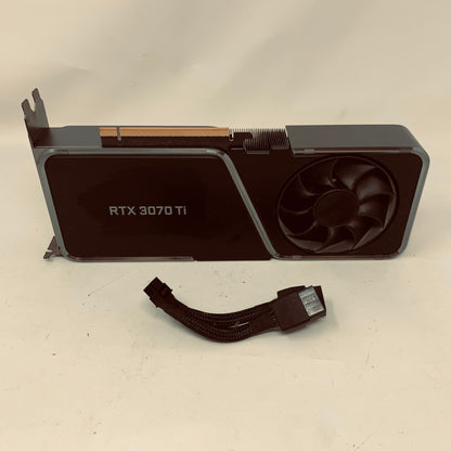 NVIDIA GeForce RTX 3070 Ti Founders Edition 8GB GDDR6X Graphics Card PG143A