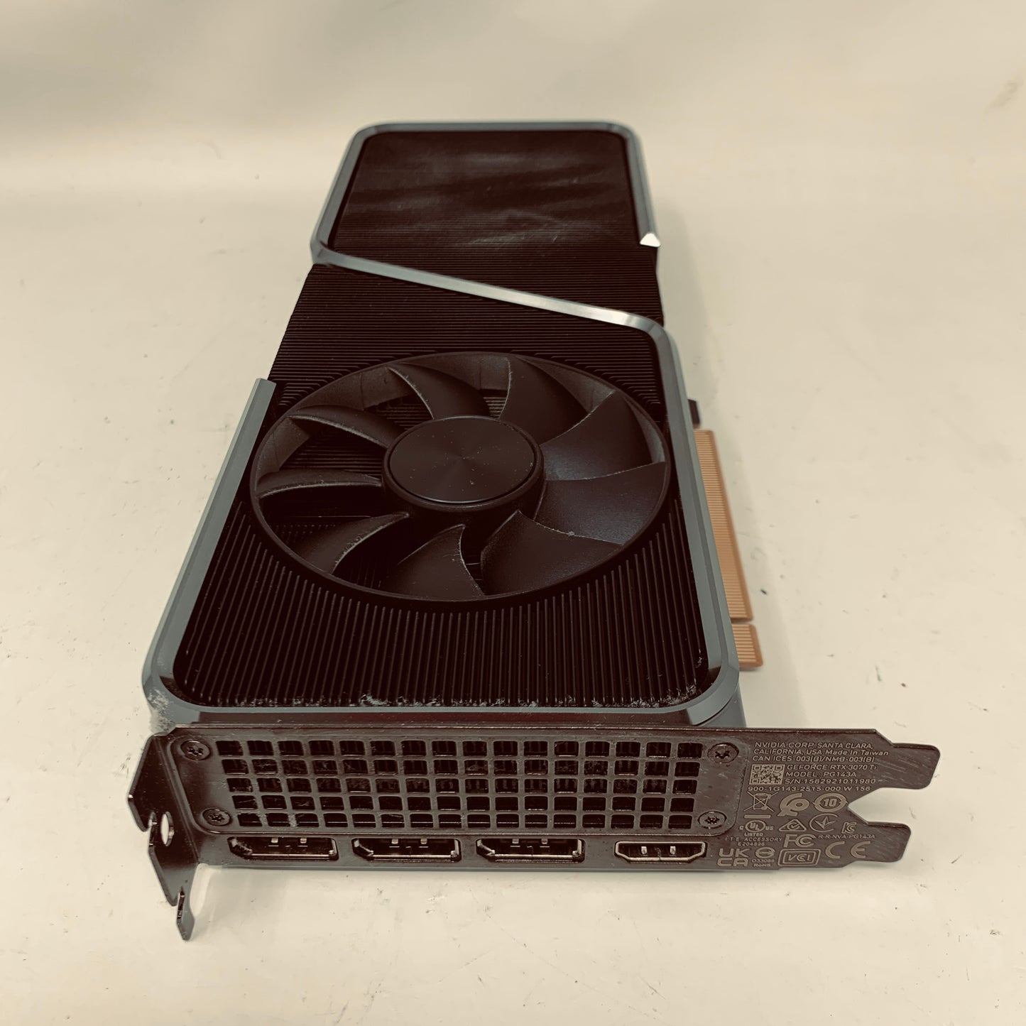 NVIDIA GeForce RTX 3070 Ti Founders Edition 8GB GDDR6X Graphics Card PG143A
