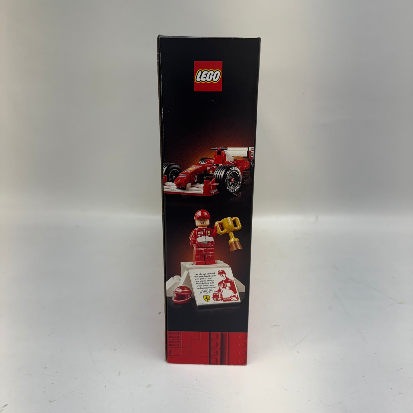 New Lego Icons Ferrari F2004 & Michael Schumacher Building Set for Adults 11375
