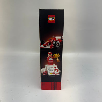 New Lego Icons Ferrari F2004 & Michael Schumacher Building Set for Adults 11375
