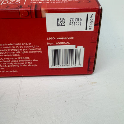 New Lego Icons Ferrari F2004 & Michael Schumacher Building Set for Adults 11375
